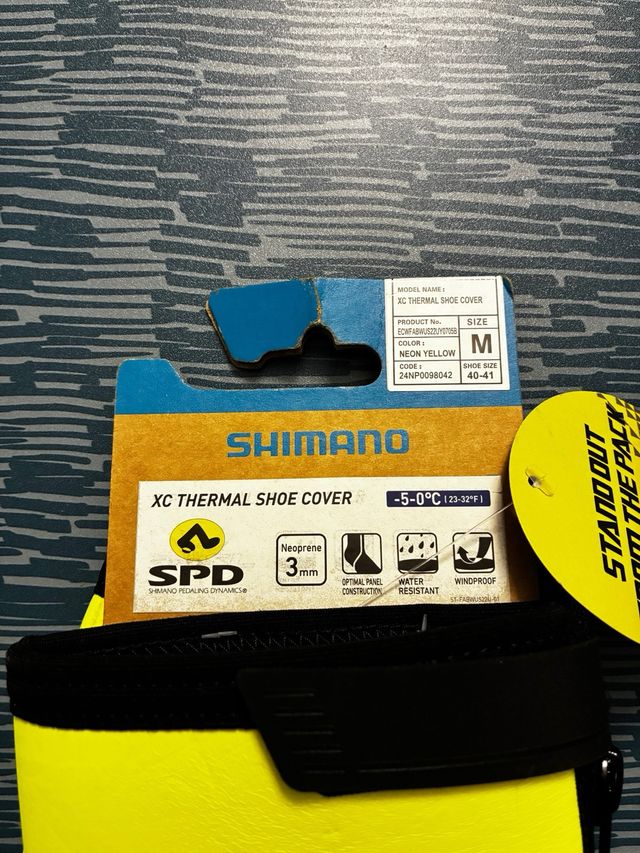 Cubrezapatillas Shimano XC termicas