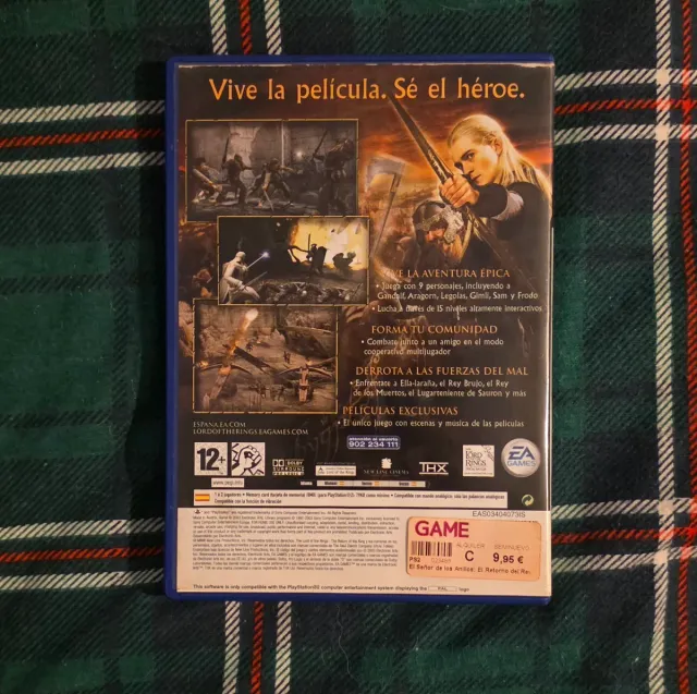 El Señor de los Anillos: El Retorno del Rey PS2
