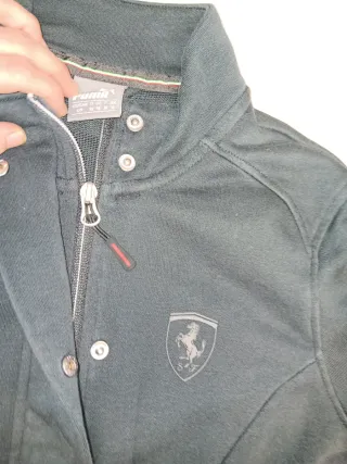 Chaqueta Ferrari Negra Mujer