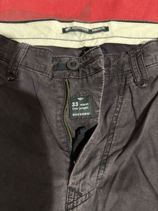 Pantalones cortos Dockers grises