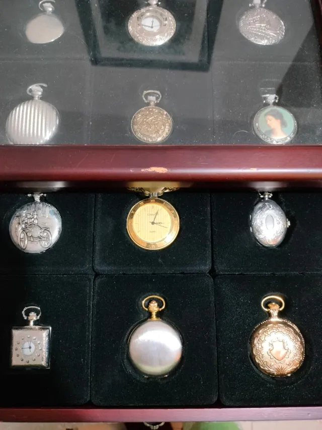 Colección 18 Relojes de Bolsillo