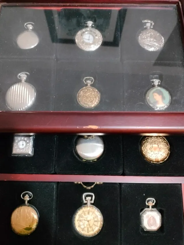 Colección 18 Relojes de Bolsillo