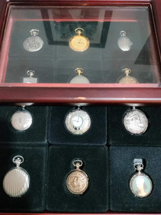 Colección 18 Relojes de Bolsillo