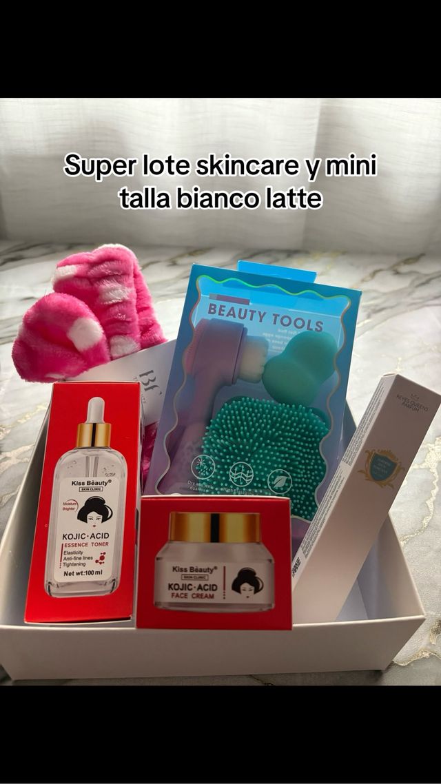 Lote Skincare Kiss Beauty: Crema y Tónico