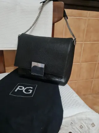 Bolso Purificación García Piel Negro