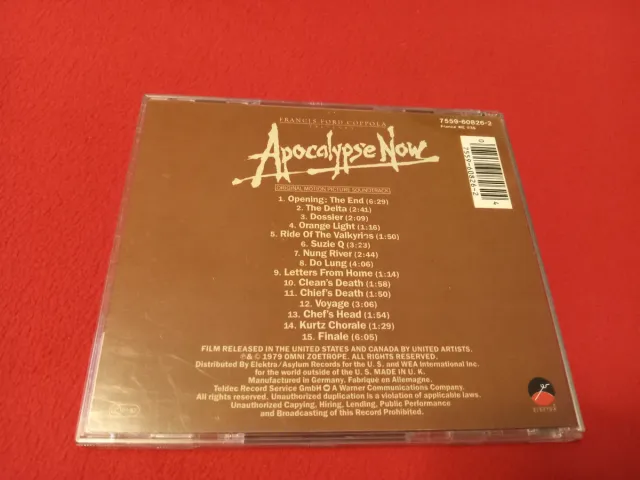 CD Banda Sonora Original Apocalypse Now