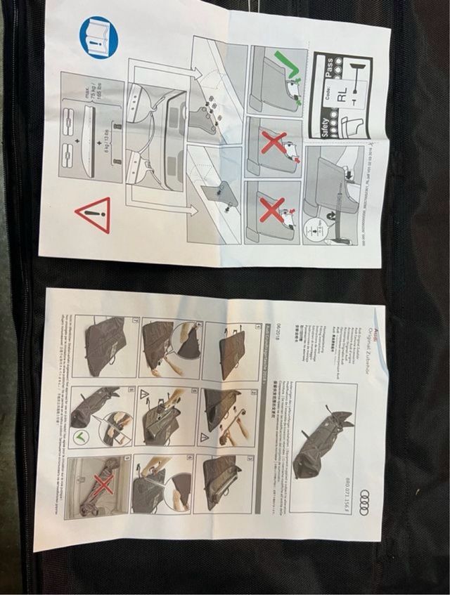 Barras techo Audi Q5 sin usar. Ref. 80A.860.019