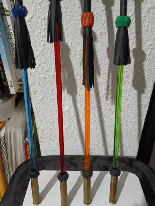 Bastones decorativos dorados