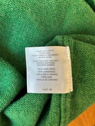 Jersey Gant Verde Talla M
