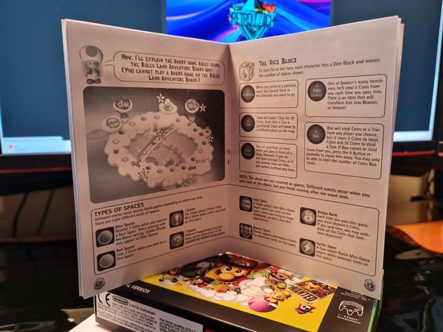 Manual Reemplazo Mario Party 2 N64