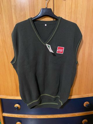 Chaleco Coca Cola Verde Talla XL