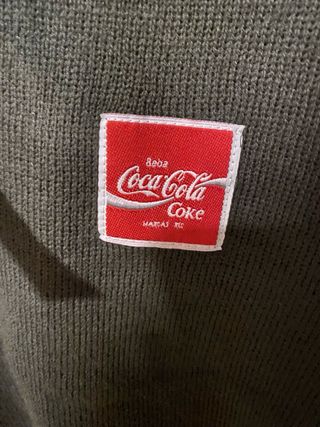 Chaleco Coca Cola Verde Talla XL
