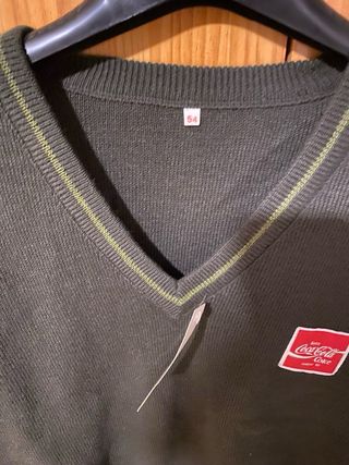Chaleco Coca Cola Verde Talla XL