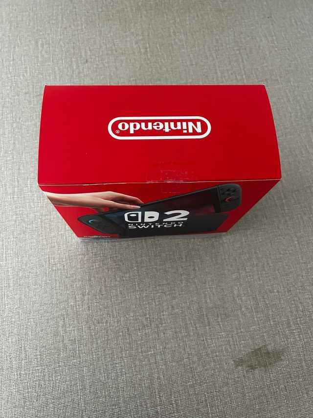 Scatola promozionale Nintendo Switch 2