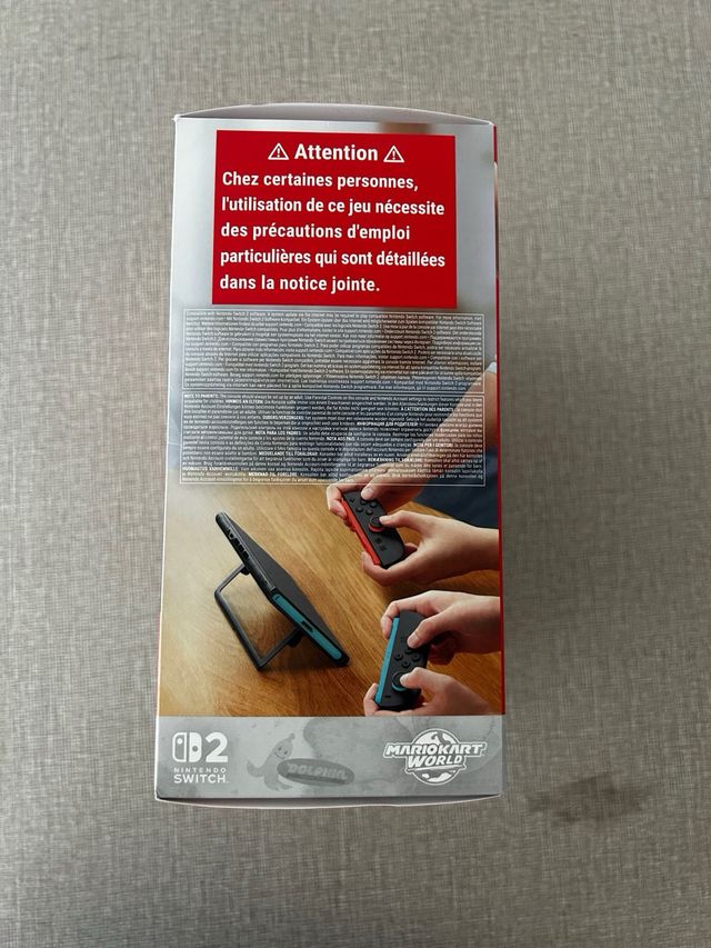 Scatola promozionale Nintendo Switch 2
