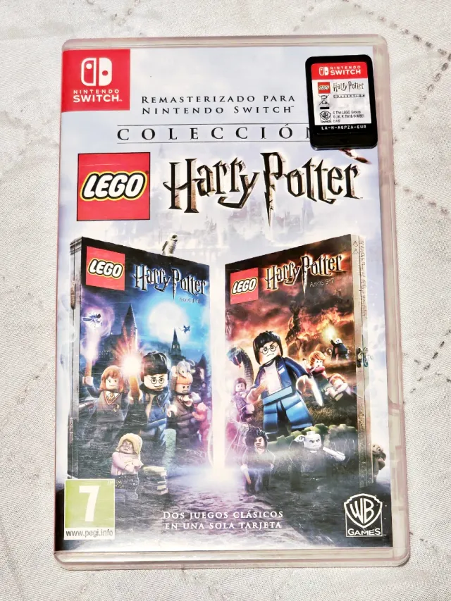 Nintendo Switch Lite Azul + Harry Potter lego