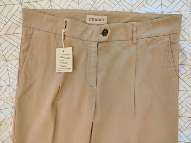 Pantalón Purdey Beige Mujer