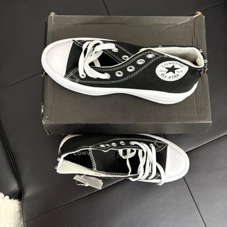 Converse plataforma negras