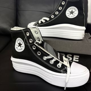 Converse plataforma negras