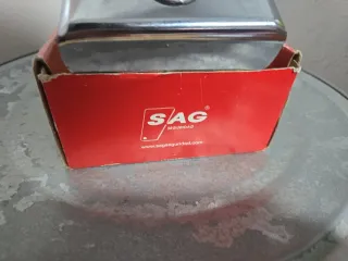 Candado de seguridad cromado