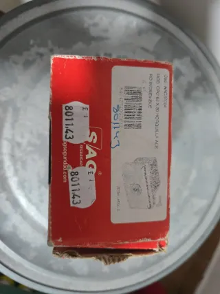 Candado de seguridad cromado