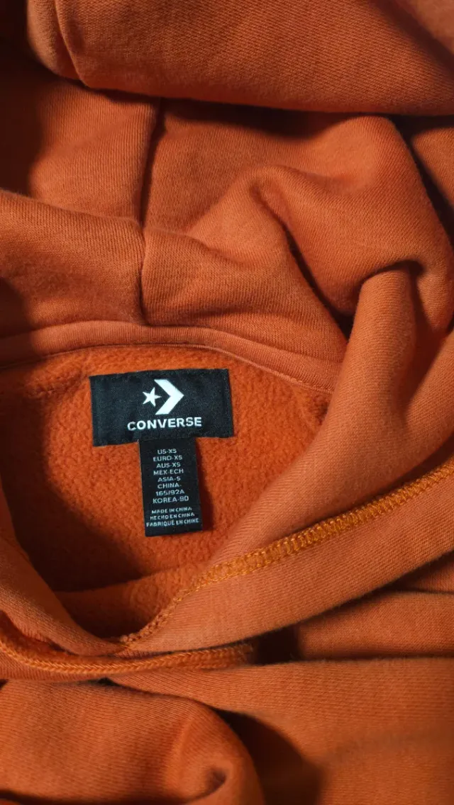 Sudadera Converse Naranja