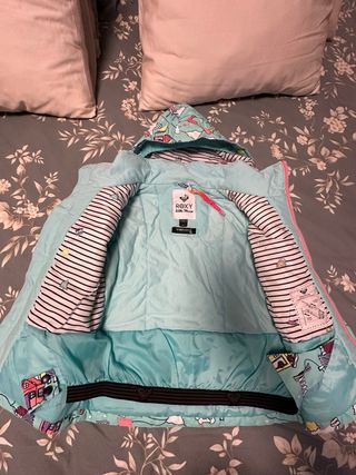 Chaqueta de nieve infantil con estampado