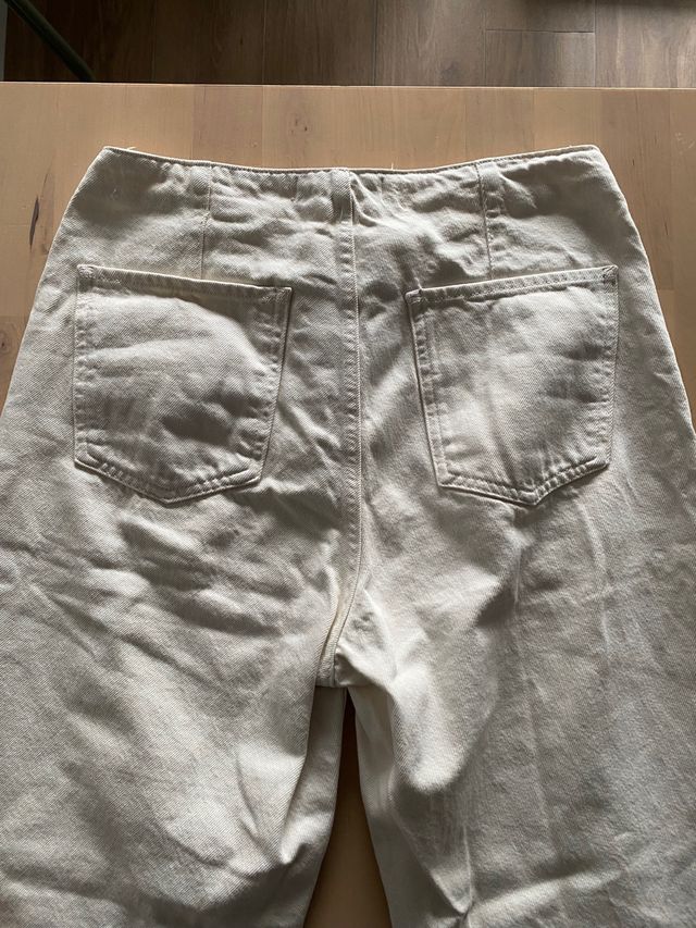 Vaqueros Mango beige como nuevos