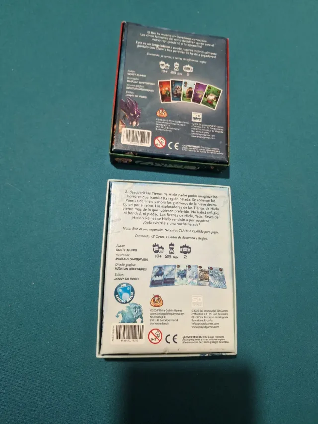 Set da tavolo Claim 2 + Rinforzi Ghiaccio