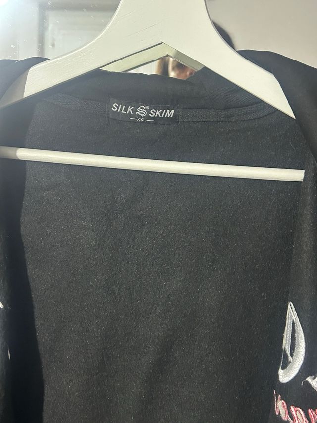 Sudadera SLIK SKIM Negra Hombre