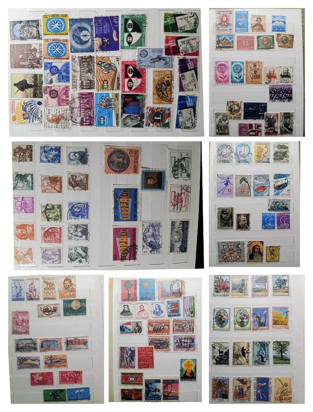 Francobolli italiani anni 60