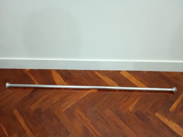 Barra extensible para cortina de ducha o bañera