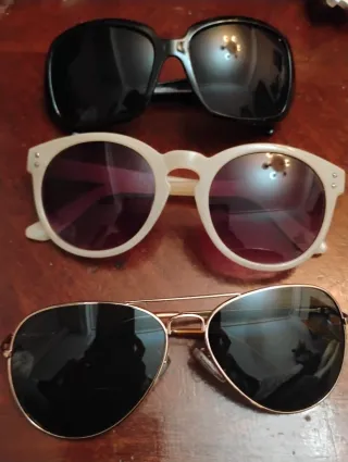 Lote 3 gafas de sol