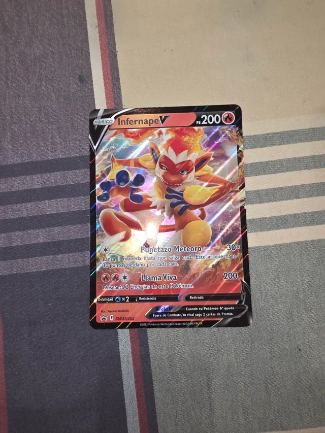 Carta Pokémon Infernape V Jumbo