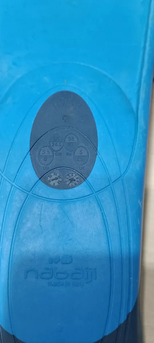 Aletas de buceo Nabaiji Talla 38/39