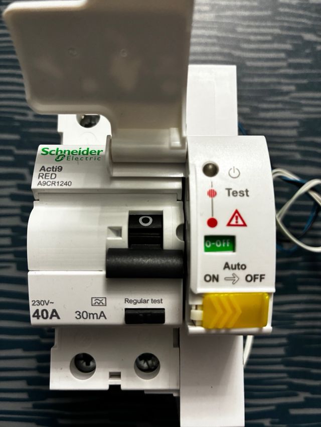 Diferencial Rearmable Schneider 2P 40A A9CR1240