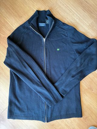 Jersey Ralph Lauren Cremallera Negro