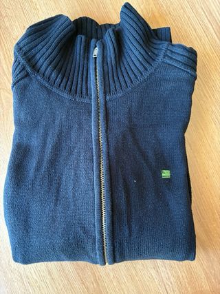 Jersey Ralph Lauren Cremallera Negro