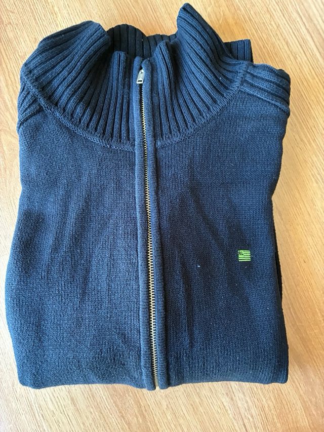 Jersey Ralph Lauren Cremallera Negro