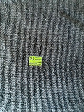 Jersey Ralph Lauren Cremallera Negro