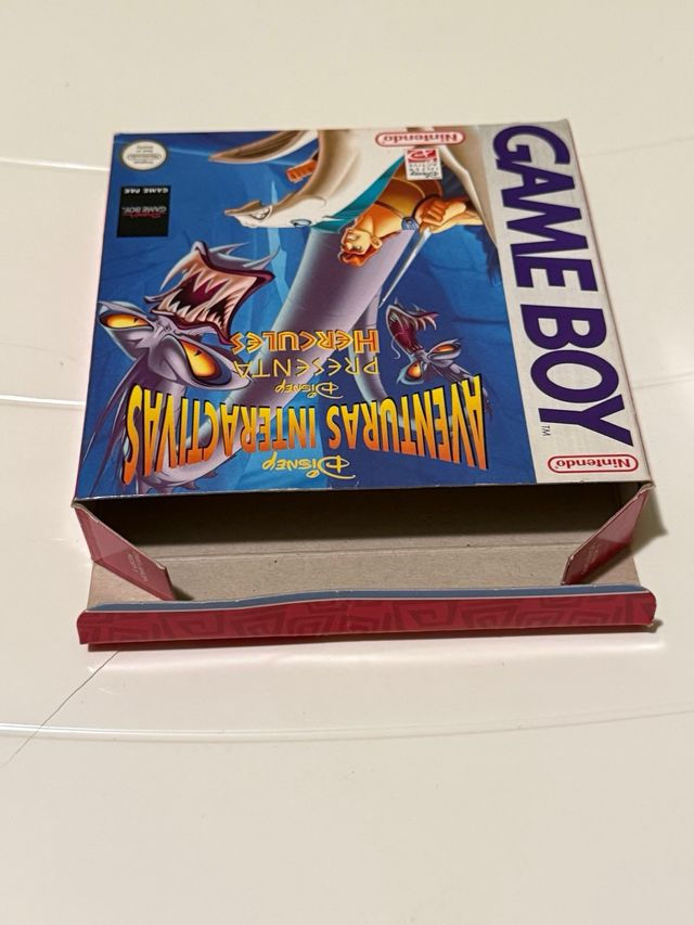 Disney Hércules Game Boy Cartucho y Caja