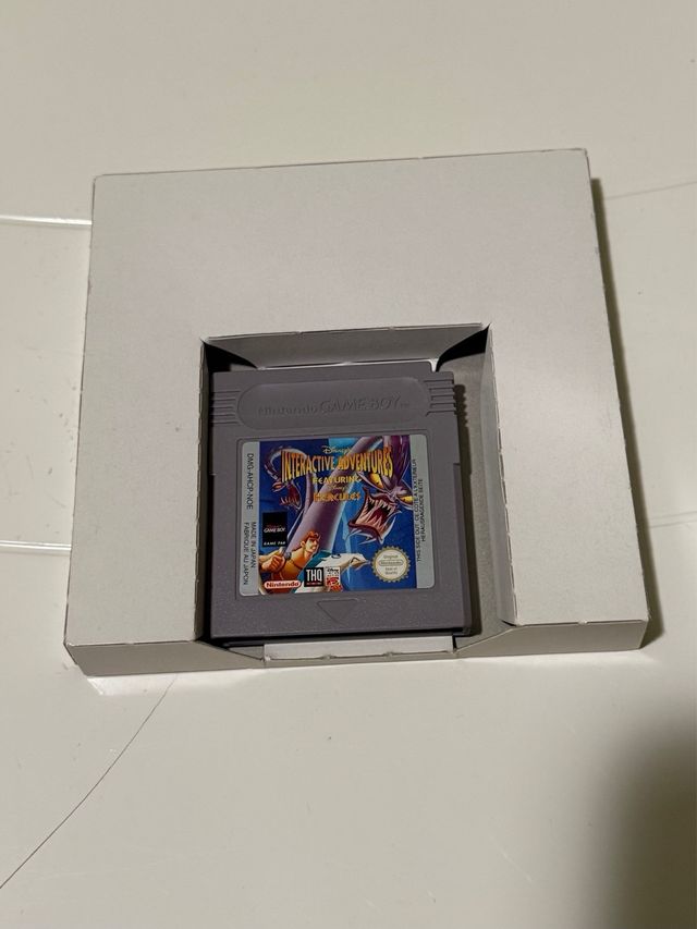 Disney Hércules Game Boy Cartucho y Caja