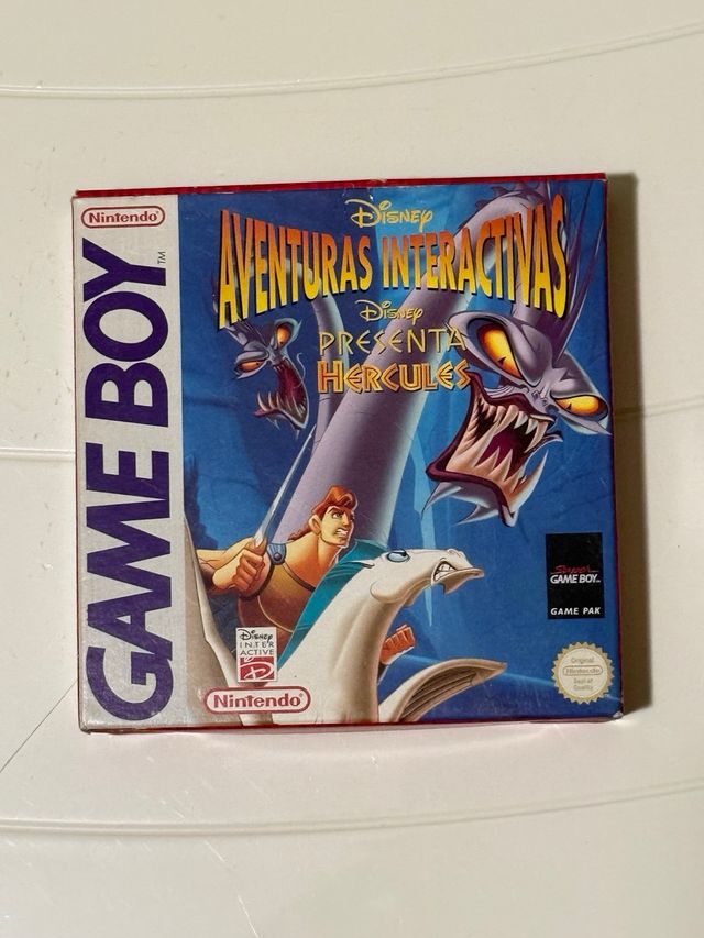 Disney Hércules Game Boy Cartucho y Caja