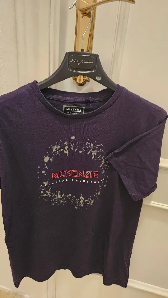Camiseta niño McKenzie morada 13-15 años