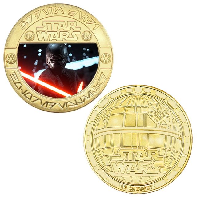 *BLACK FRIDEY!! STAR WARS 5 MONEDAS DE COLECCIÓN