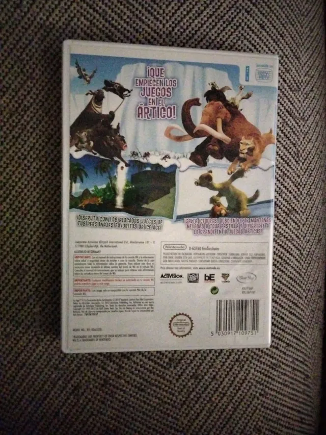 Videojuego Ice Age 4 Wii
