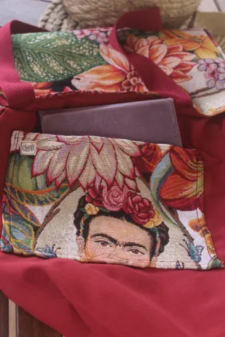 Bolso Tote Frida Kahlo Multicolor