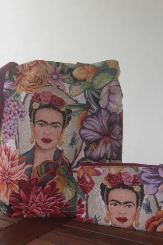 Bolso Tote Frida Kahlo Multicolor