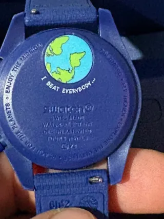 Omega x Swatch MoonSwatch Mission to Earth Oro