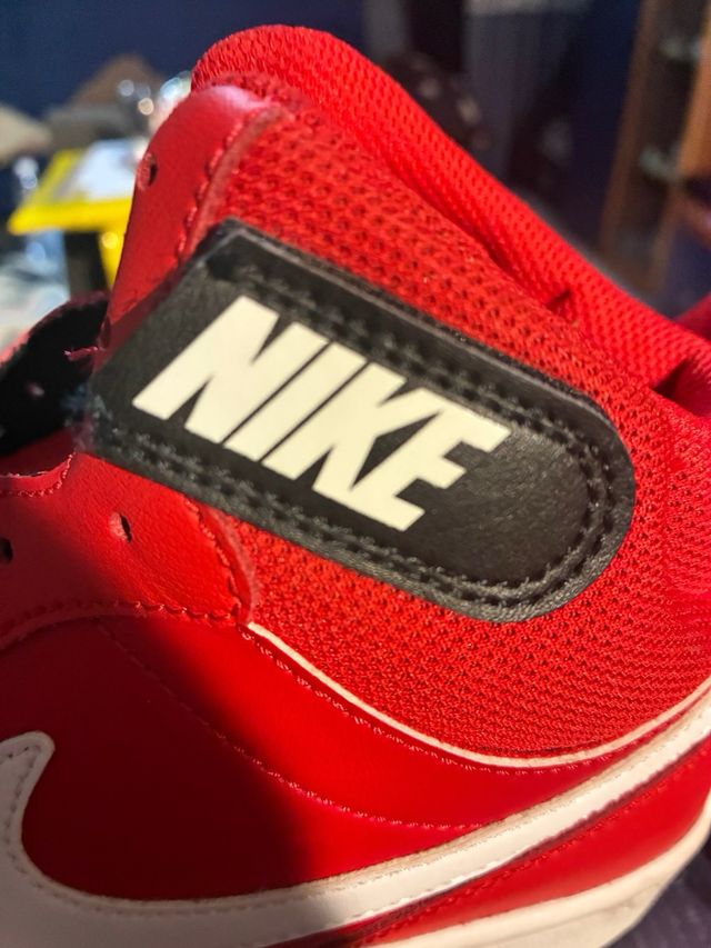 Scarpe Nike Court Borough Mid 2 Rosse Tg 39